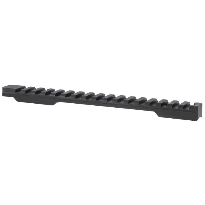 Talley PLM258725 Savage Picatinny RailBlack Anodized Long Action 20 MOA