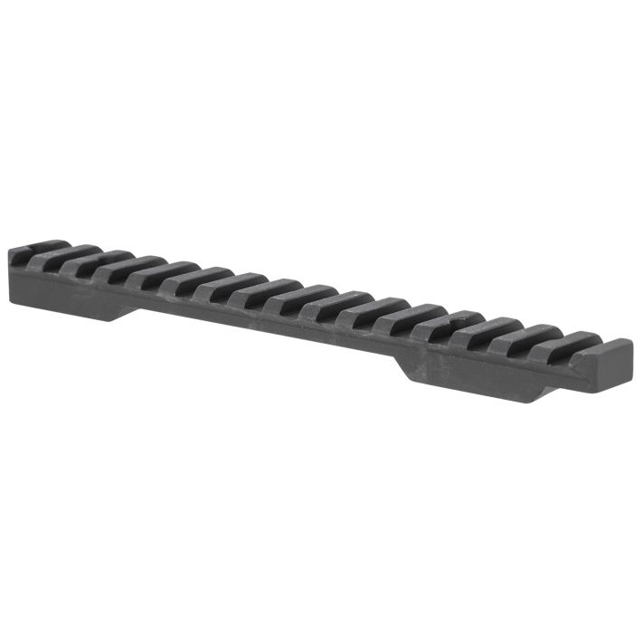 Talley PS0258725 Savage Picatinny RailBlack Anodized Short Action 0 MOA
