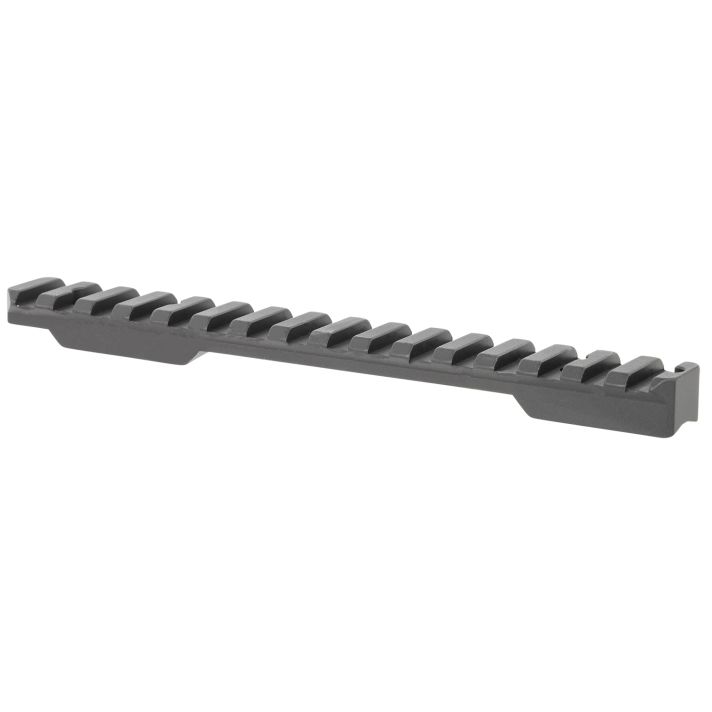 Talley PSM258725 Savage Picatinny RailBlack Anodized Short Action 20 MOA