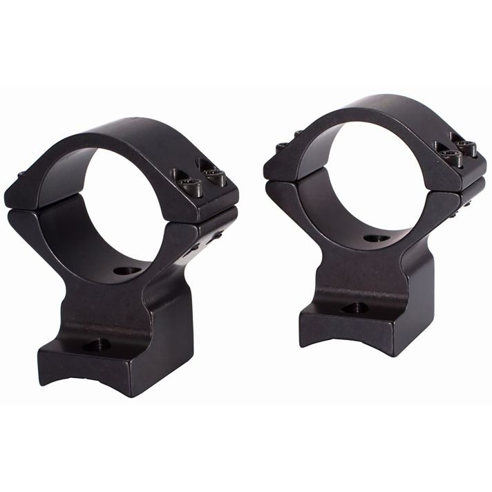 Talley 950759 Scope Mount/Ring ComboBlack Anodized Aluminum 1" Tube Tikka T1/T1X High Rings 0 MOA