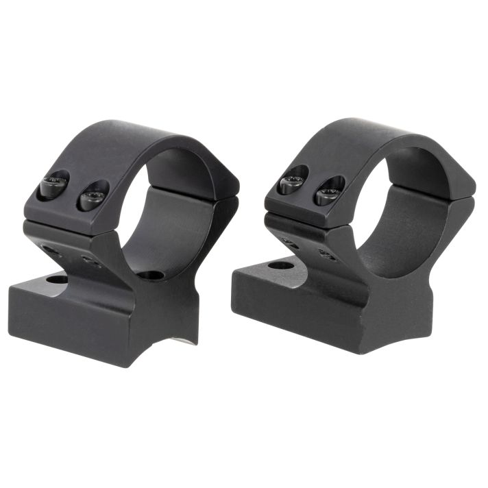 Talley 930706 Scope Mount/Ring ComboBlack Anodized Aluminum 1" Tube Weatherby Mark V Low Rings Non-Magnum Action 0 MOA