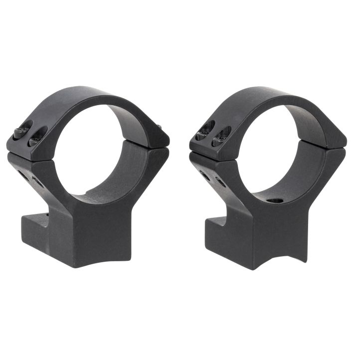 Talley 750706 Scope Mount/Ring ComboBlack Anodized Aluminum 30mm Tube Weatherby Mark V High Rings Non-Magnum Action 0 MOA