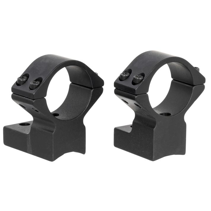 Talley 95X702 Scope Mount/Ring ComboBlack Aluminum 1" Tube Winchester Model 70 High Rings 0 MOA
