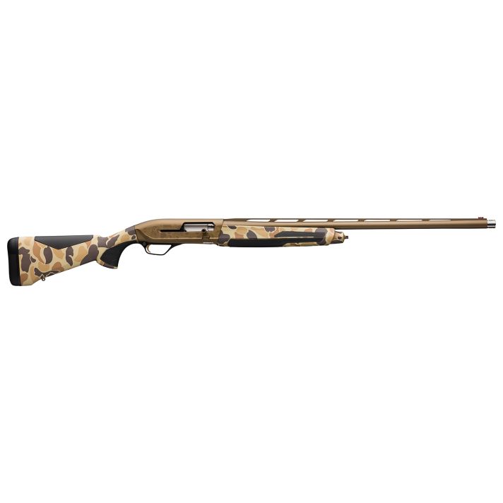 Browning 011739204 Maxus II Wicked Wing 12 Gauge 3.5" 4+1 28" Burnt Bronze Cerakote Barrel, Burnt Bronze Camo Cerakote Receiver, Vintage Tan Camo Stock With SoftFlex Cheek Pad & Overmolded Grip Panels