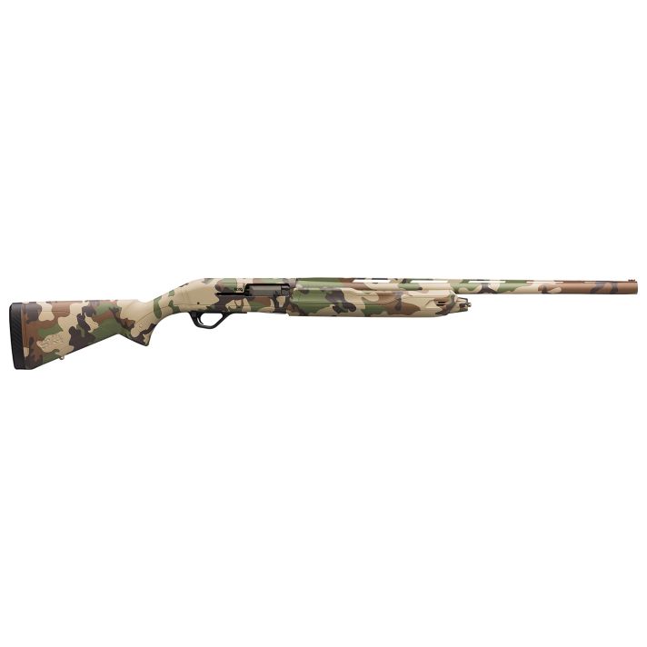 Winchester Repeating Arms 511289391 SX4 Waterfowl Hunter 12 Gauge 26" 4+1 3" Woodland Camo Fixed Textured Grip Paneled Stock Right Hand (Full Size) Includes 3 Chokes
