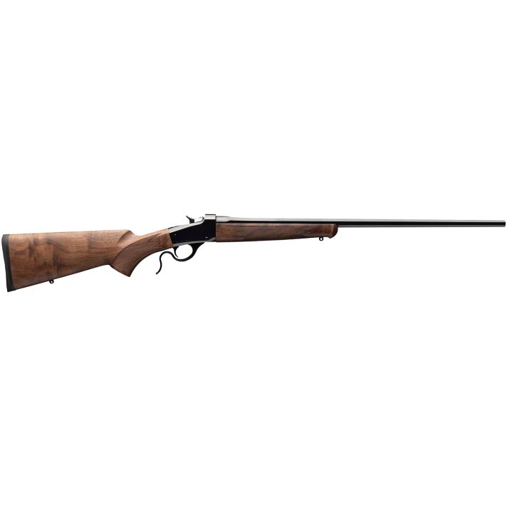 Winchester Repeating Arms 534293206 Model 1885 Low Wall Hunter 22 Hornet 1rd 24" Polished Blued Octagon Barrel, Drilled & Tapped Steel Receiver, Grade III/IV Walnut Fixed w/Pistol Grip Stock