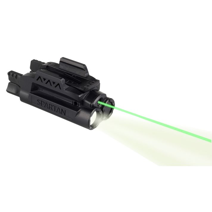 LaserMax SPSCG Green Spartan Light/LaserBlack120 Lumens White LED