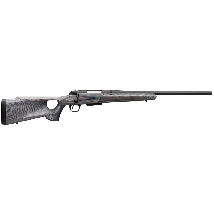 Winchester Guns 535727208 XPR Thumbhole Varmint SR 223 Rem 5+1 Cap 24" TB Blued Perma-Cote Rec Matte Black Laminate Fixed Thumbhole Stock Right Hand with MOA Trigger System (Full Size) No Sights