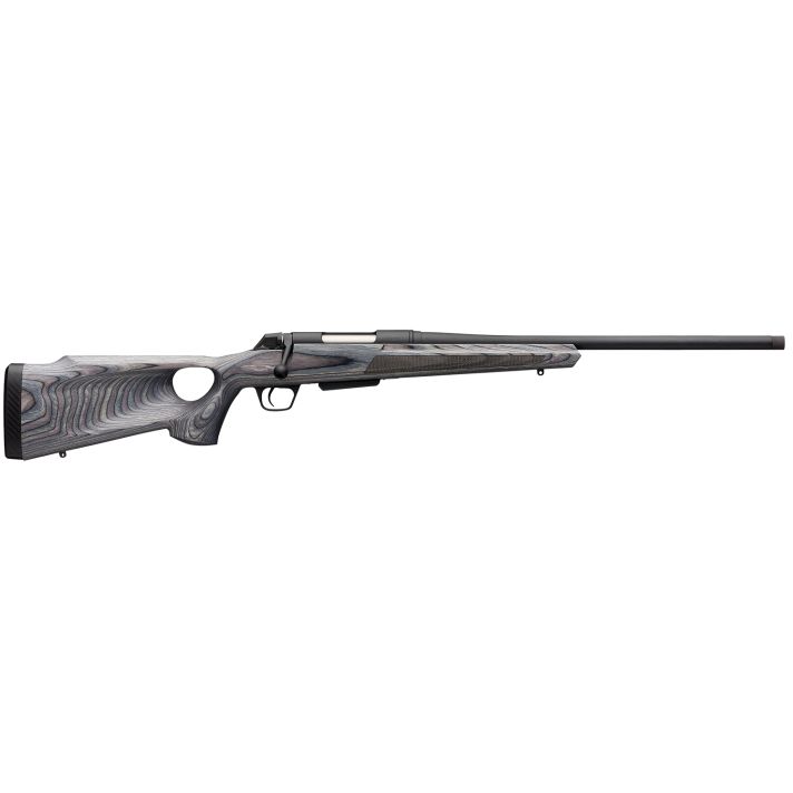 Winchester Guns 535727226 XPR Thumbhole Varmint SR 270 Win 3+1 Cap 24" TB Blued Perma-Cote Rec Matte Black Laminate Fixed Thumbhole Stock Right Hand with MOA Trigger System (Full Size) No Sights