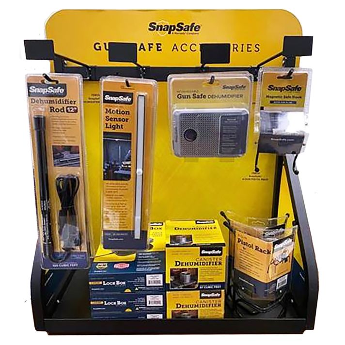 SnapSafe 77500 Safe Top DisplayYellow Countertop