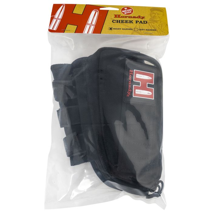 Hornady 99108 Gun Cheek PieceBlack Cordura 5rd Rifle Right Hand