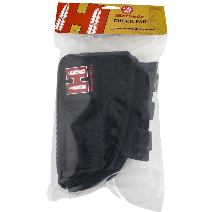 Hornady 99113 Gun Cheek PieceBlack Cordura 5rd Rifle Left Hand