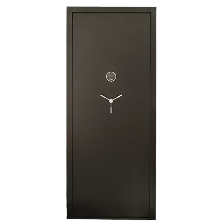SnapSafe 75415 Vault DoorIn-Swing Black 12 Gauge Steel 36.8" W x 81"H Access Code/Key Entry