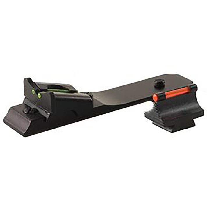 TruGlo TGTG112 Lever Action Rifle SightsBlack 0.450" 3-Dot Red Front, Green Rear Adjustable Winchester/Henry/Marlin Rifles
