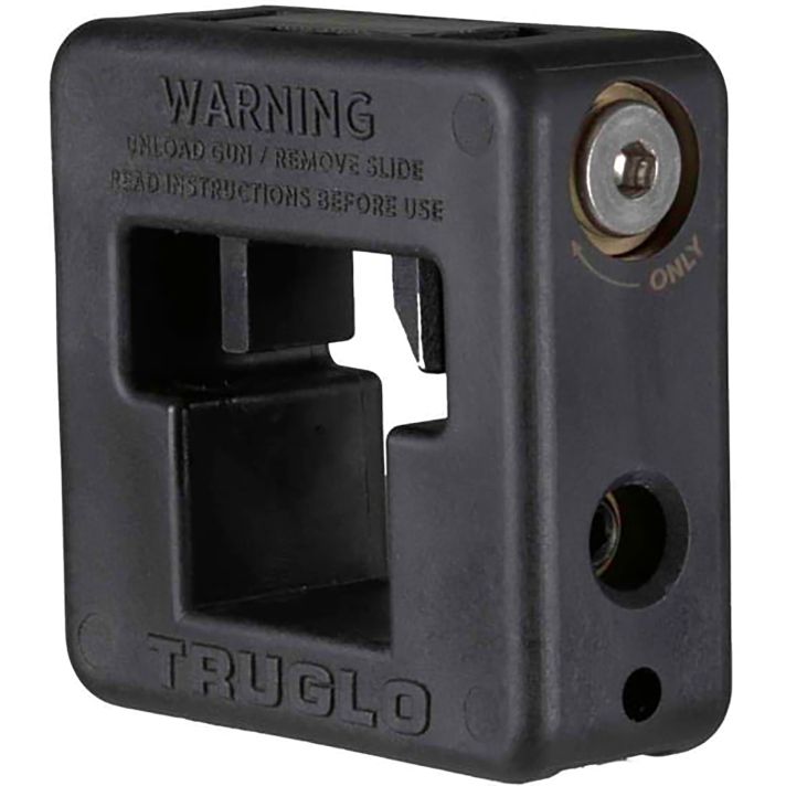TruGlo TGTG970G1 Sight SetterHandgun Polymer Black Compatible w/Most Glock