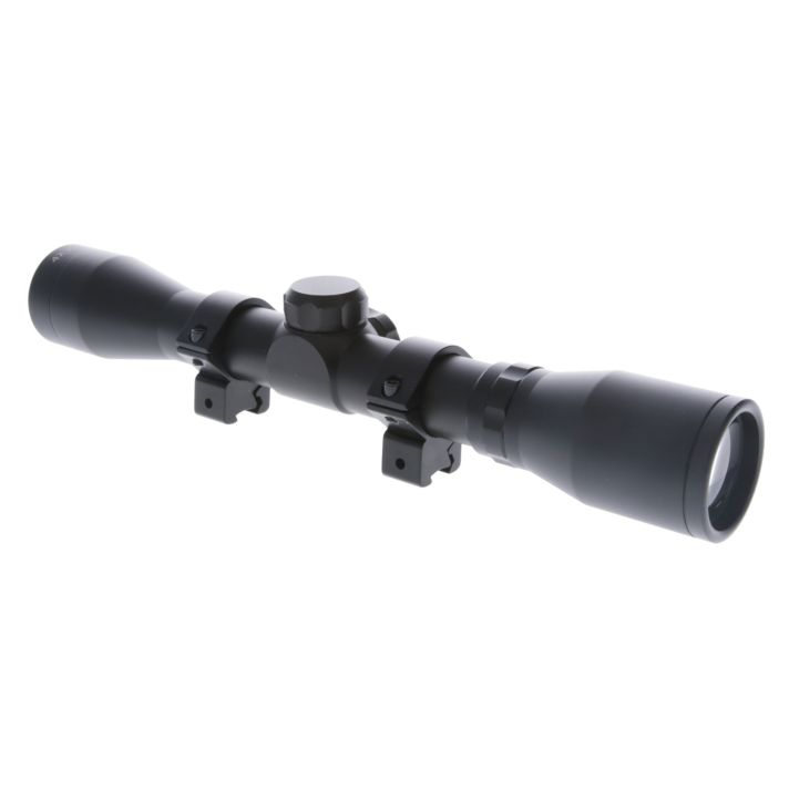 TruGlo TG-TG8504XB BucklineBlack Anodized 4x 32mm Duplex Reticle