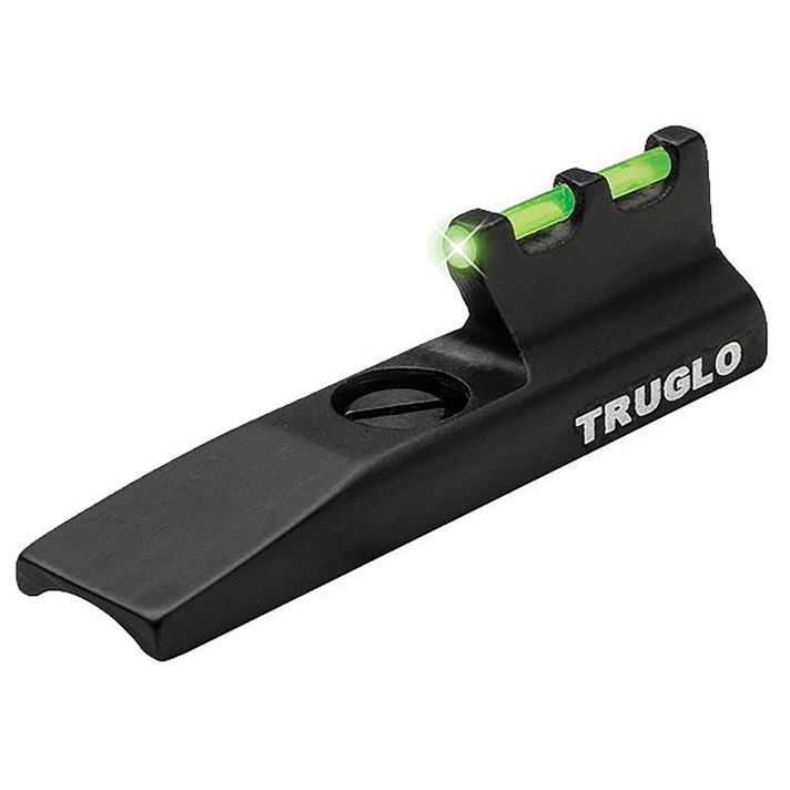 TruGlo TGTG975G Front SightRimfire Rifle Marlin Green Front Fiber Optic Black Frame