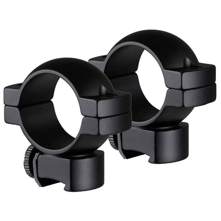 TruGlo TGTG8960B2 Lightweight Scope RingsMatte Black 1" Medium 2 Screws (1 Per Side)