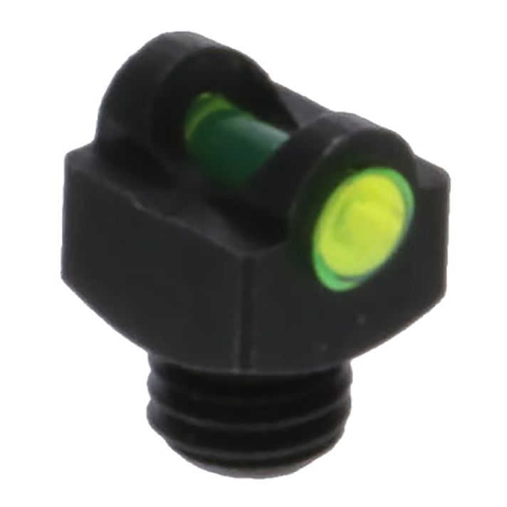 TruGlo TGTG954AG StarBrite Deluxe BeadBlack | Green Fiber Optic Front Sight 6-48" Threads