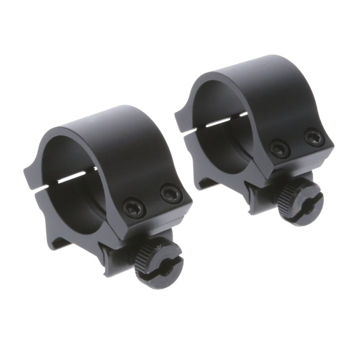 TruGlo TGTG8961B1 Lightweight Scope RingsMatte Black 1" Medium