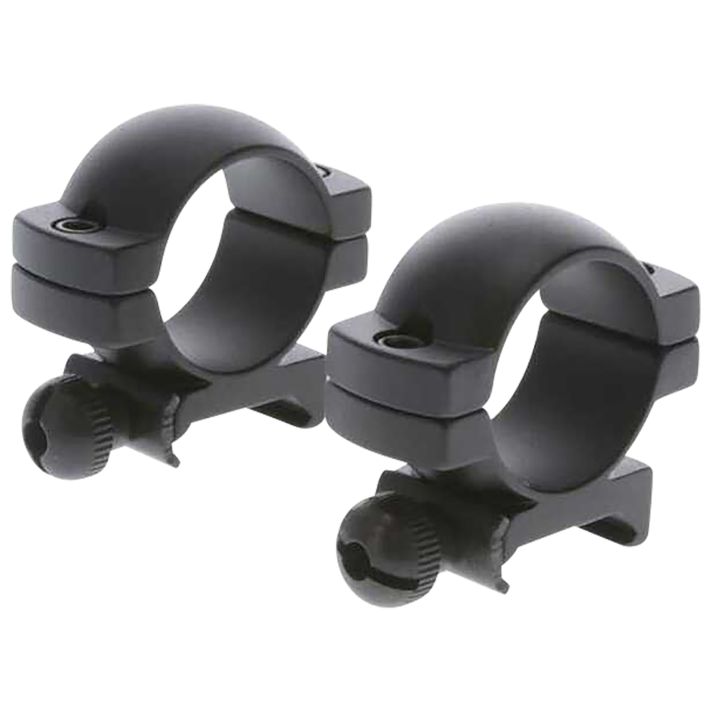TruGlo TGTG8960B1 Lightweight Scope RingsMatte Black 1" Medium