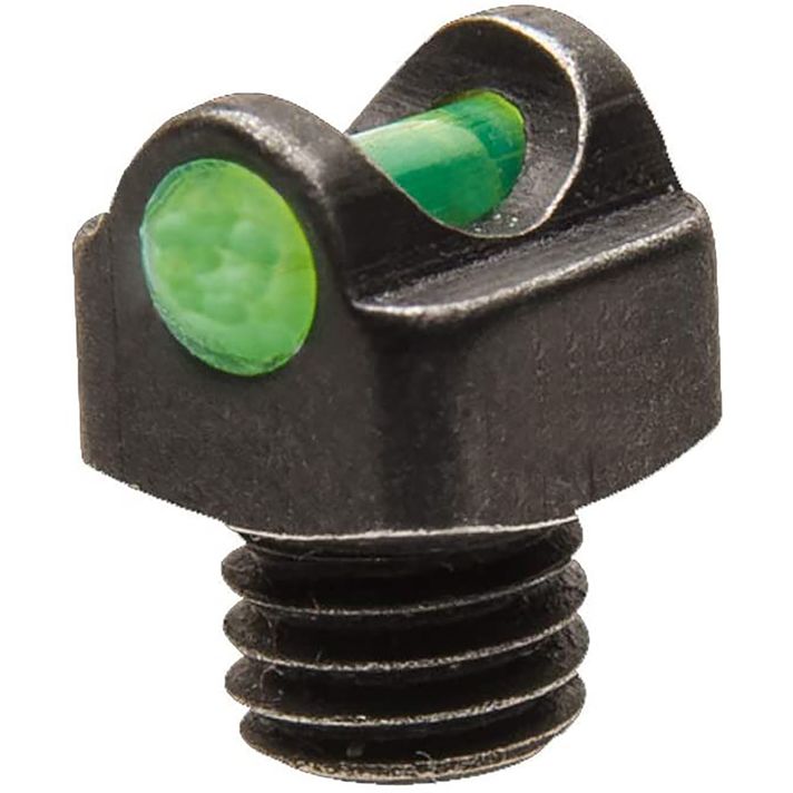 TruGlo TGTG954DG StarBrite Deluxe BeadBlack | Green Fiber Optic Front Sight 2.6mm Threads