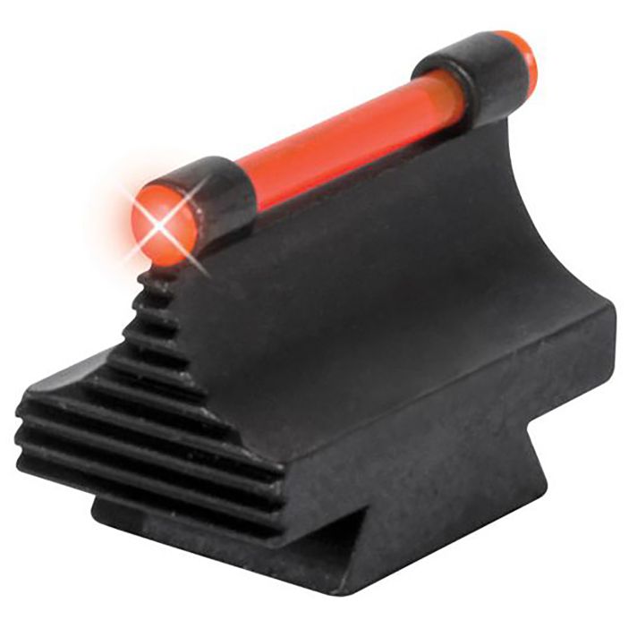 TruGlo TGTG95450RR 3/8" Dovetail Front SightBlack 0.450" Red Ramp for Rifle
