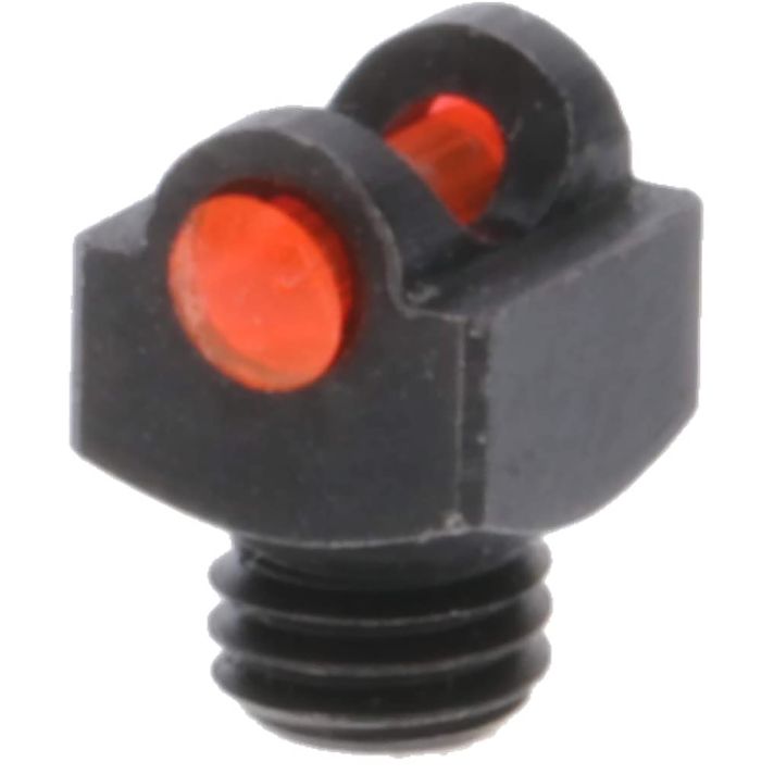 TruGlo TGTG954ER StarBrite Deluxe BeadBlack | Red Fiber Optic Front Sight 3mm Threads