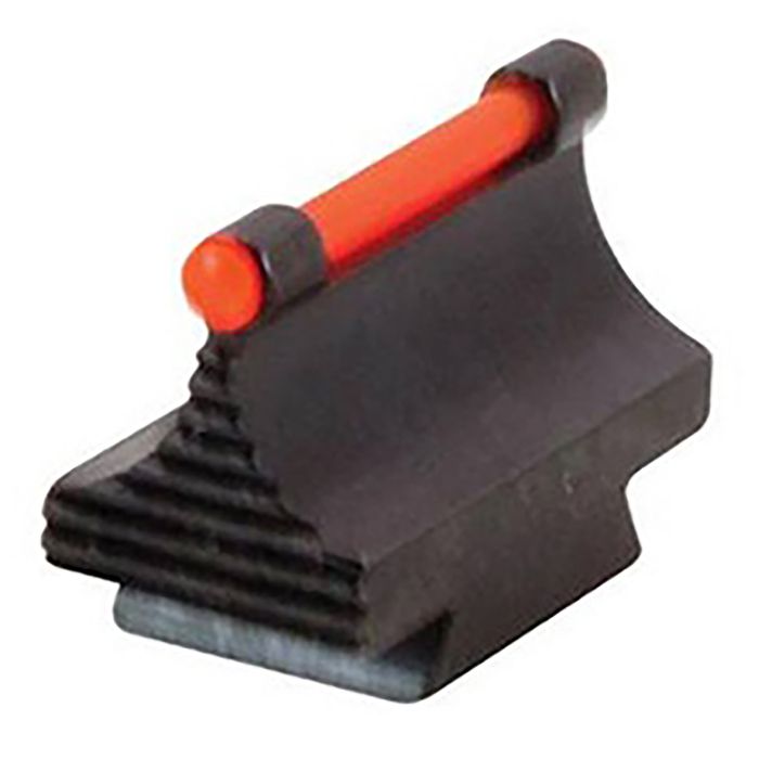 TruGlo TGTG95500RR 3/8" Dovetail Front SightBlack 0.500" Red Ramp for Rifle