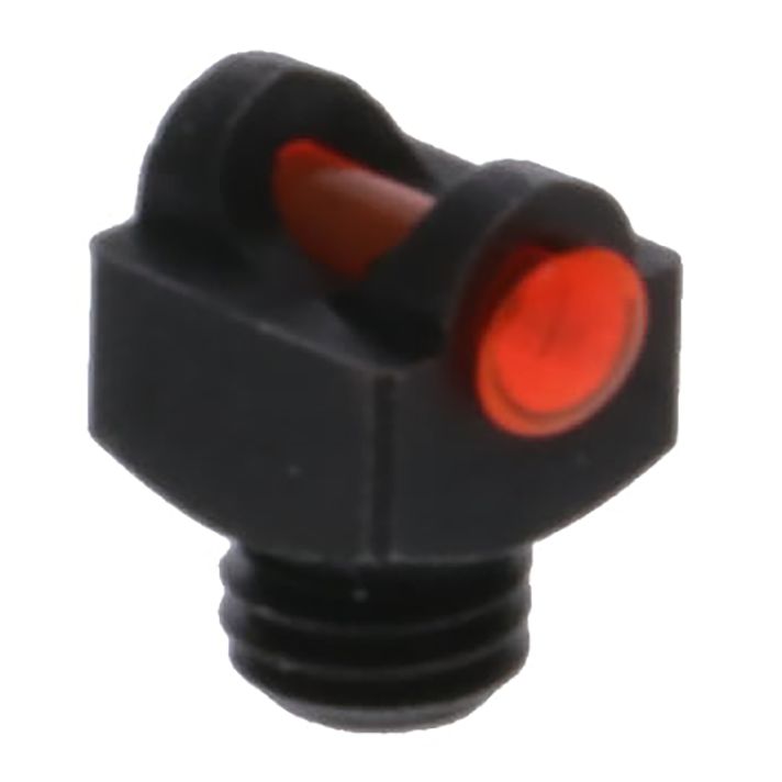 TruGlo TGTG954AR StarBrite Deluxe BeadBlack | Red Fiber Optic Front Sight 6-48" Threads