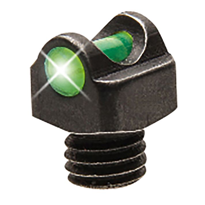 TruGlo TGTG954EG StarBrite Deluxe BeadBlack | Green Fiber Optic Front Sight 3mm Threads
