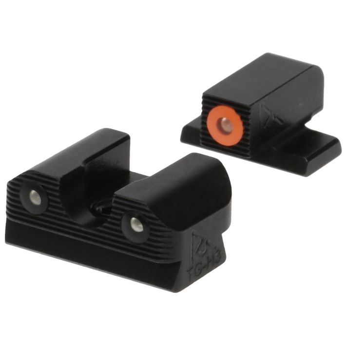 Rival Arms RARA1B231S SIG Sauer 3-Dot Night SightsGreen Tritium White Outline Front Sight-Green Tritium Black Outline Rear Sight