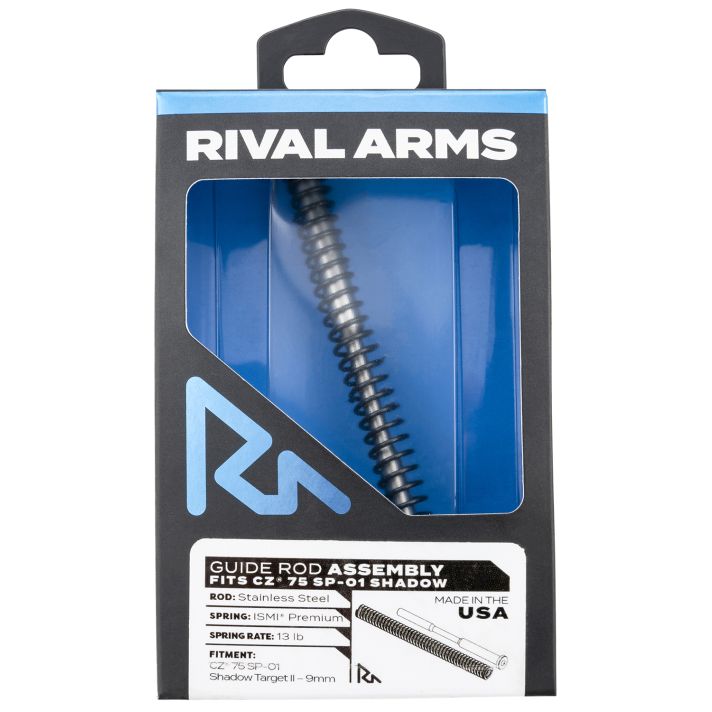 Rival Arms RARA50C201S Guide Rod Assembly Guide Rod Assembly CZ 75 SP-01 Shadow Target II Black Stainless Steel