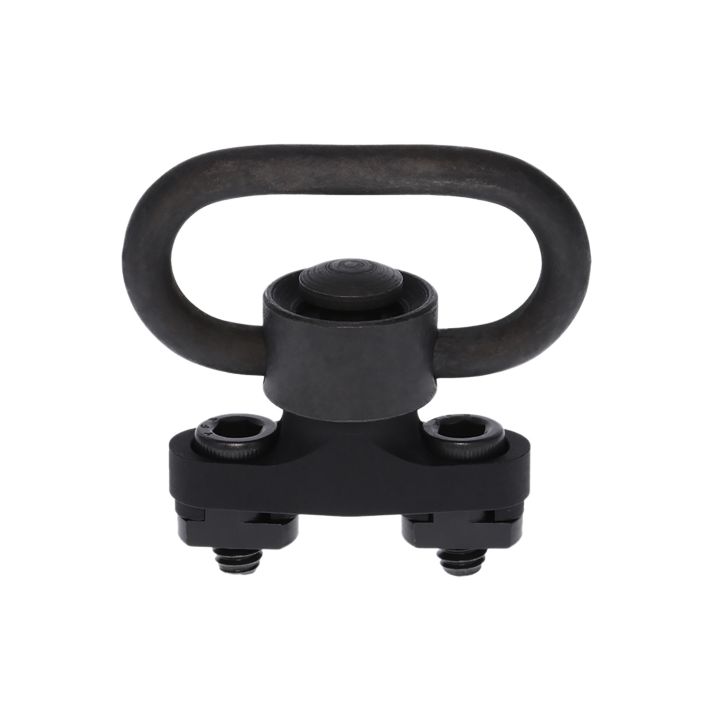 Rival Arms RARA92P2A Swivel Stud MountBlack Manganese Phosphate Finish, 1.5" Recessed Button Steel Swivel compatible with Picatinny Rail