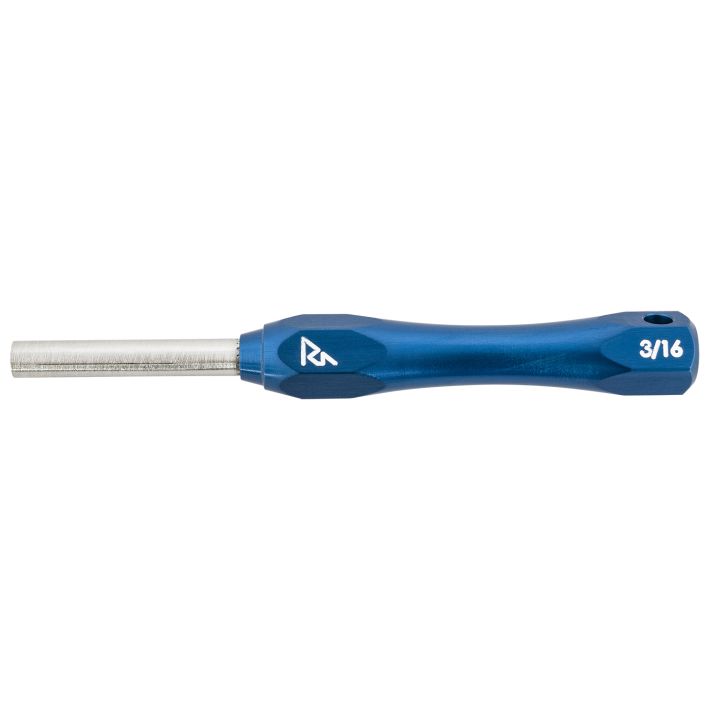 Rival Arms RARA93GS01AFront Sight Tool Blue/Silver Aluminum, Compatible w/Glock