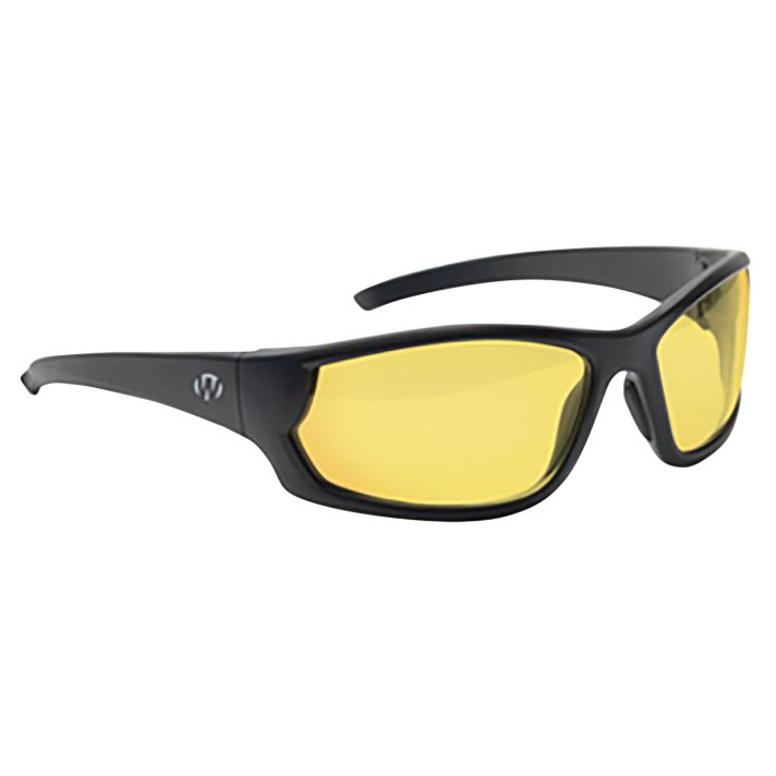 Walker's GWPIKNFF1AMB Ballistic Eyewear IKON Carbine Adult Amber Lens Matte Black Frame