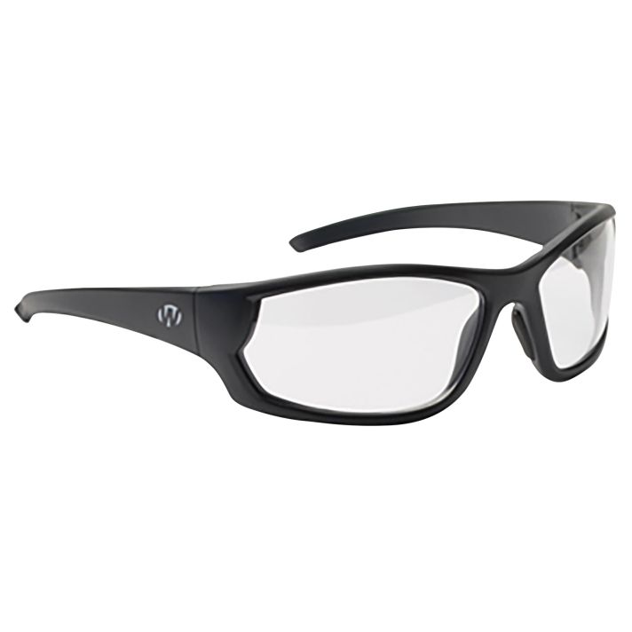 Walker's GWPIKNFF1CLR Ballistic Eyewear IKON Carbine Adult Clear Lens Matte Black Frame