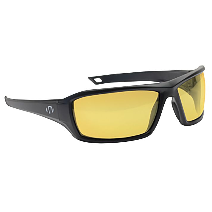 Walker's GWPIKNFF2AMB Ballistic Eyewear IKON Forge Adult Amber Lens Matte Black Frame