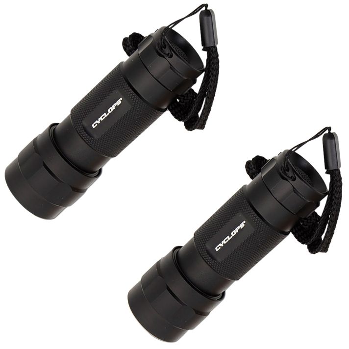 Cyclops CYCFL142PK 14 LED FlashlightBlack Anodized 80 Lumens White14 LED