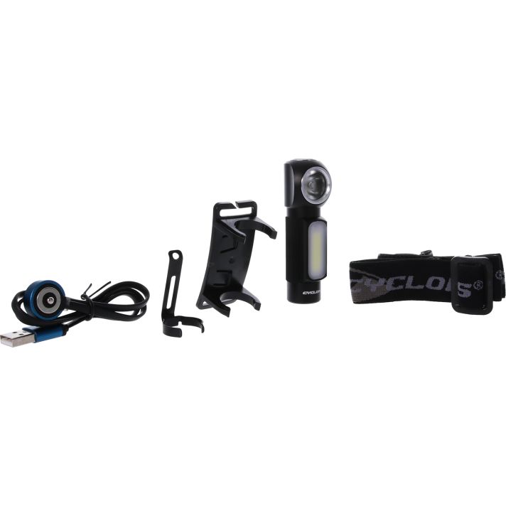 Cyclops CYC-HLH500 Hades Horizon 250/500 Lumens Red/White P9 LED Bulb Black Anodized 100 Meters Distance