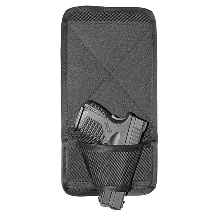 Crossfire Shooting Gear CRFDFNDSA1 The DefenderBedside Size OSFA Black Ballistic Nylon Ambidextrous