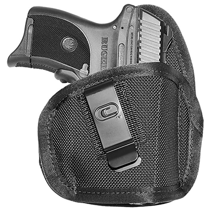 Crossfire Shooting Gear CRFTPSTLSRSA1C3R The Tempest Laser IWB Size 03 Black Ballistic Nylon Belt Clip Fits Compact 3-3.50" Barrel Right Hand