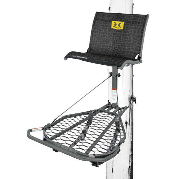 Hawk HWKHF2033 Helium Kickback LVL Hang-On Black Aluminum 26" W x 31.50" D