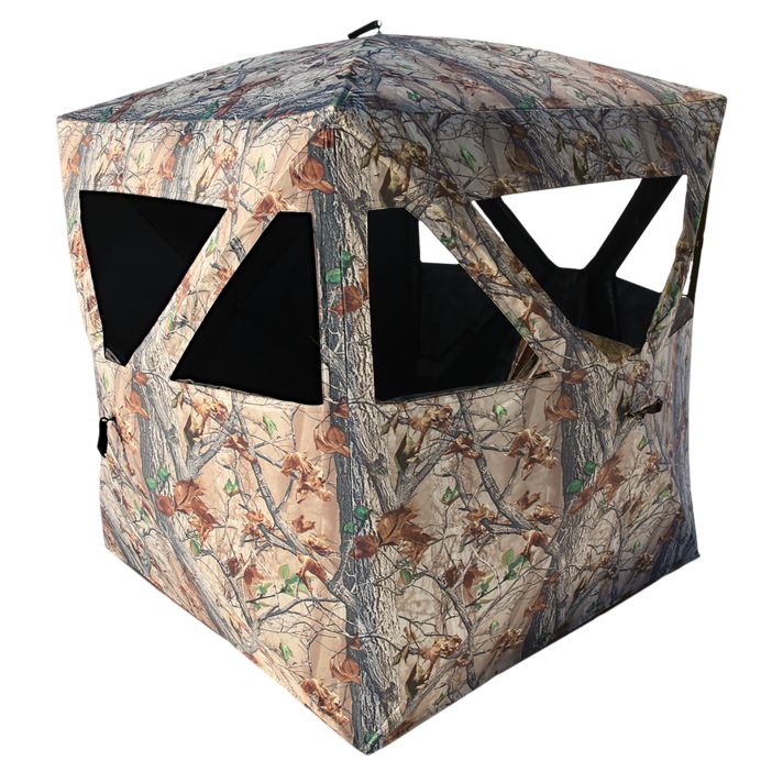 Muddy MUDGB250 Three-Person Ground Blind Cervidae Camo