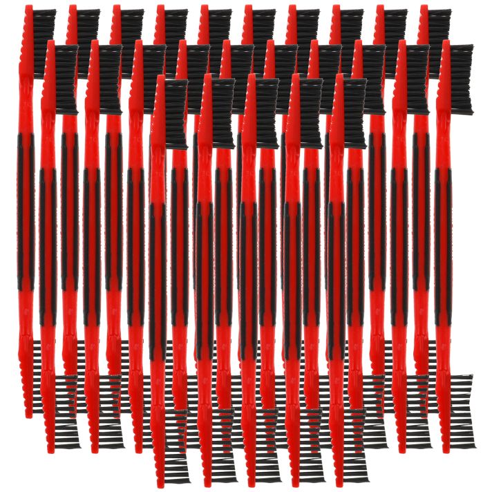 Birchwood Casey NYLBRSH2 Cleaning BrushPlastic Nylon Bristles Double Ended Tip 25 Pack