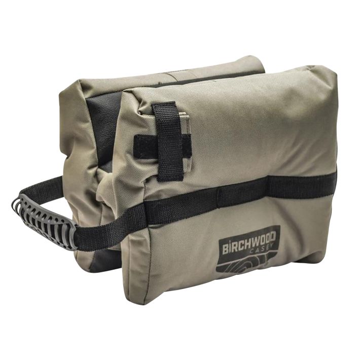 Birchwood Casey TSRB H-Bag Shooting Rest Unfilled Tan Polyester, Self-Tightening Grip, Non-Marring Surface, Integrated Carry Strap 12" L x 7" H x 1" W