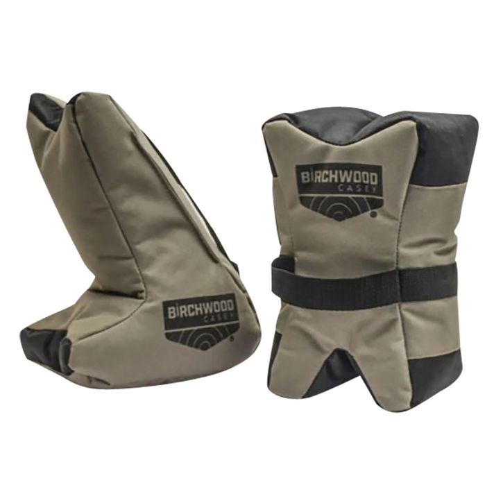 Birchwood Casey SRBCMBO Tactical Tac-Match Shooting Rest Prefilled Tan Nylon, 2-Pieces Designed For Tactical Rifles