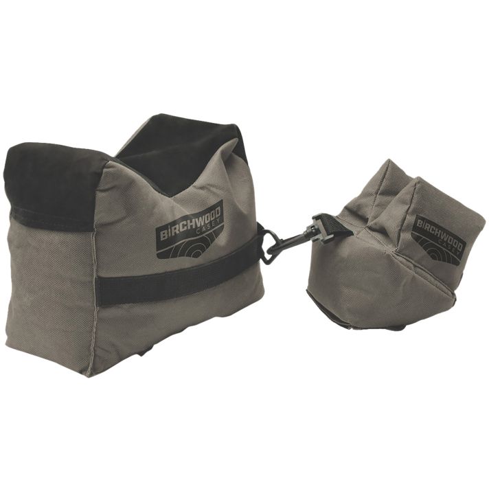 Birchwood Casey GRF Filled Shooting Rest Rifle/Shotgun Prefilled Black/Tan Polyester/Suede