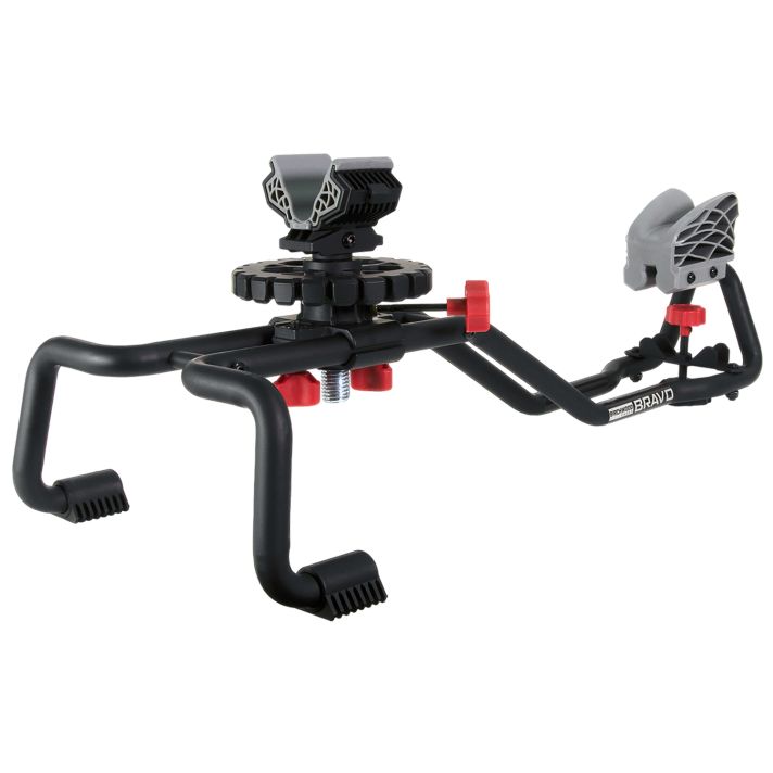 Birchwood Casey BSR Bravo Shooting Rest Rifle Black/Red Steel 15 lbs