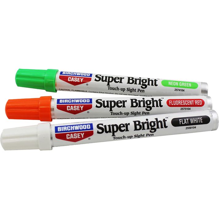 Birchwood Casey 15116 Super Bright Touch-Up Sight Pens Red/White/Green